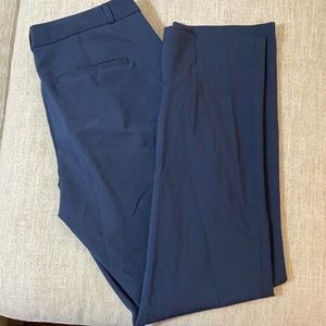 Navy banana republic Ryan pants. Wool blend. Size 6